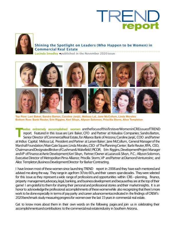 Commercial Real Estate’s – TREND Report interviews Keri Silvyn